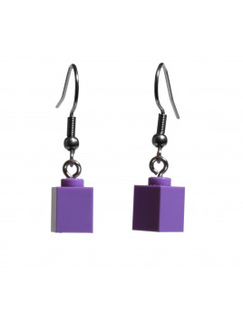 Boucles d'oreilles brique...