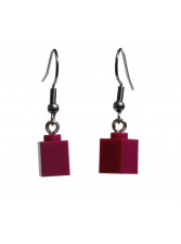 Boucles d'oreilles brique...